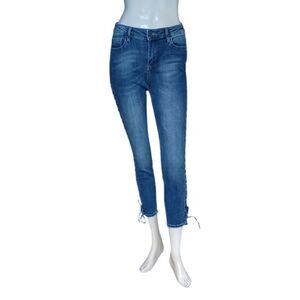 8110...bebe Skinny Jeans Size 27, W26" 24"Inseam  8"Rise